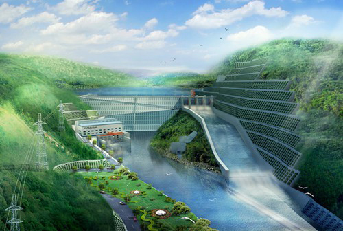 泸水老挝南塔河1号水电站项目